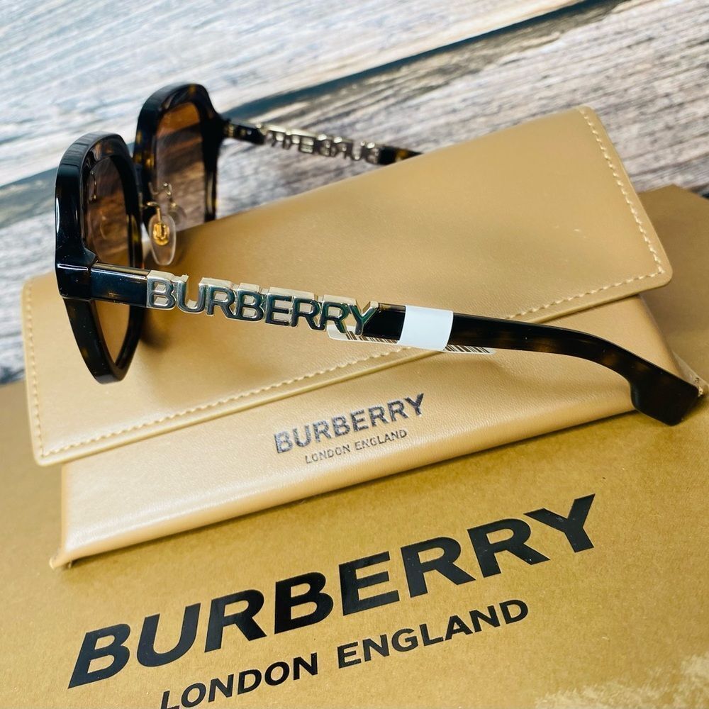 Burberry Joni Tortoise Shell Brand New Authentic Sunglasses